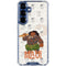 Disney Princess Moana Maui Pattern Galaxy S25 Clear Case